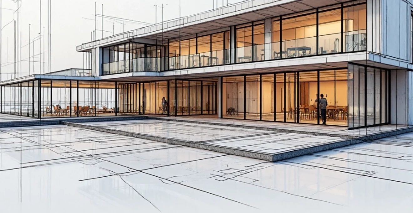Architektonische Pläne 